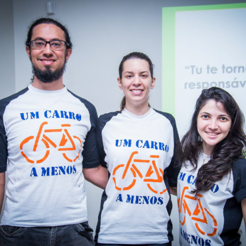 Ativismo pela bicicleta, participação na Semana Integrada de Design (seintegra!) em 2015.