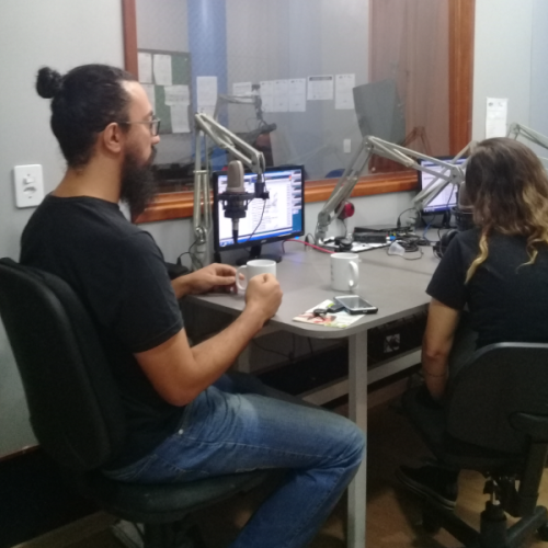 Participação no programa de rádio Conexão Ambiental, na Rádio Brasil Central.
